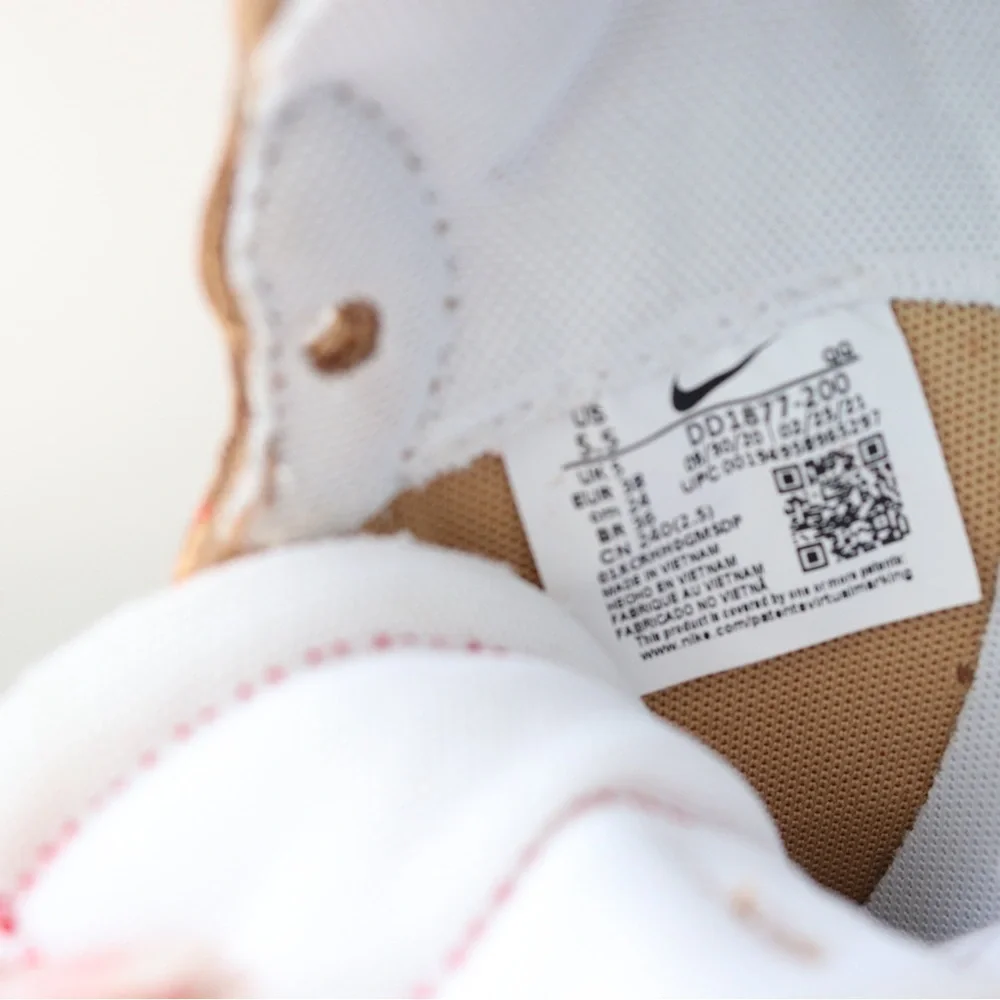 New Nike Blazer Low x Sacai British Tan 2021 Sneakers Size 5.5
